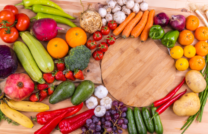 frutas y verduras
